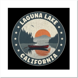 Laguna Lake California Sunset Posters and Art